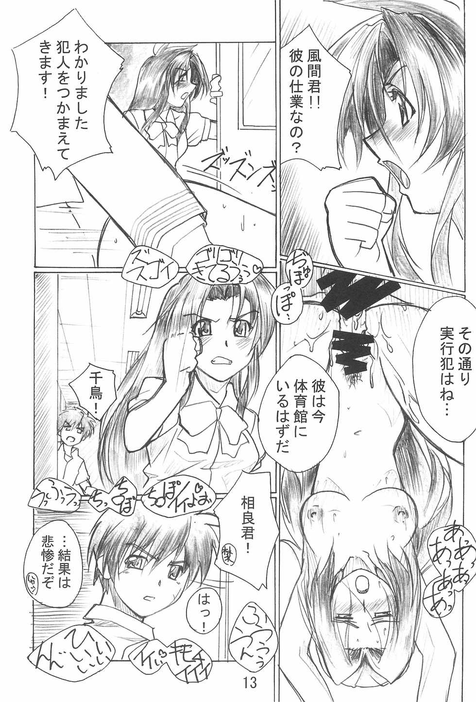 (C64) [TK-BROS (Tamura Makoto)] TK-03 PANIC (Full Metal Panic!) - Page 15