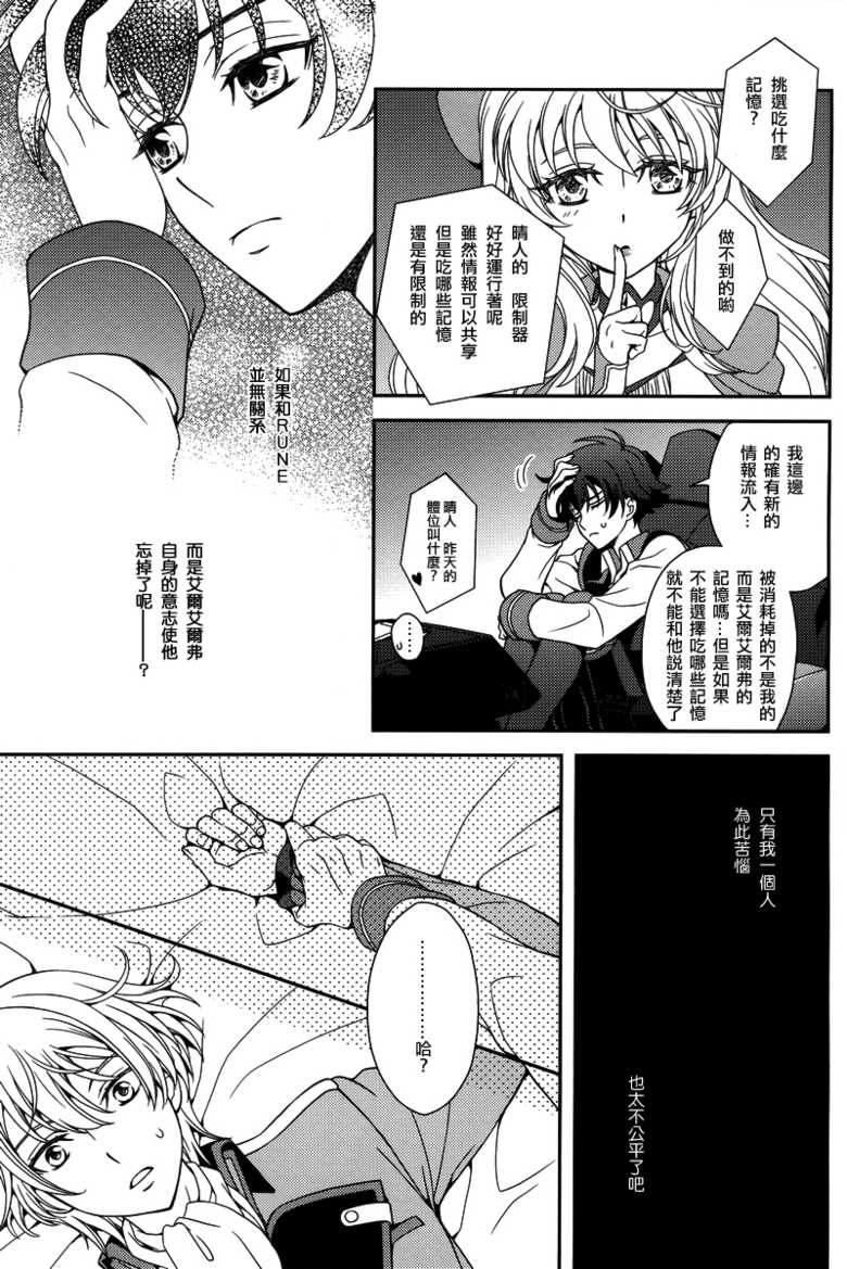 (C85) [Higashi Mikuni Kamen (Saitoh Maho)] Gunji Keiyaku no Rikou to Shounen Shoukou no Junjou (Kakumeiki Valvrave) [Chinese] - Page 8