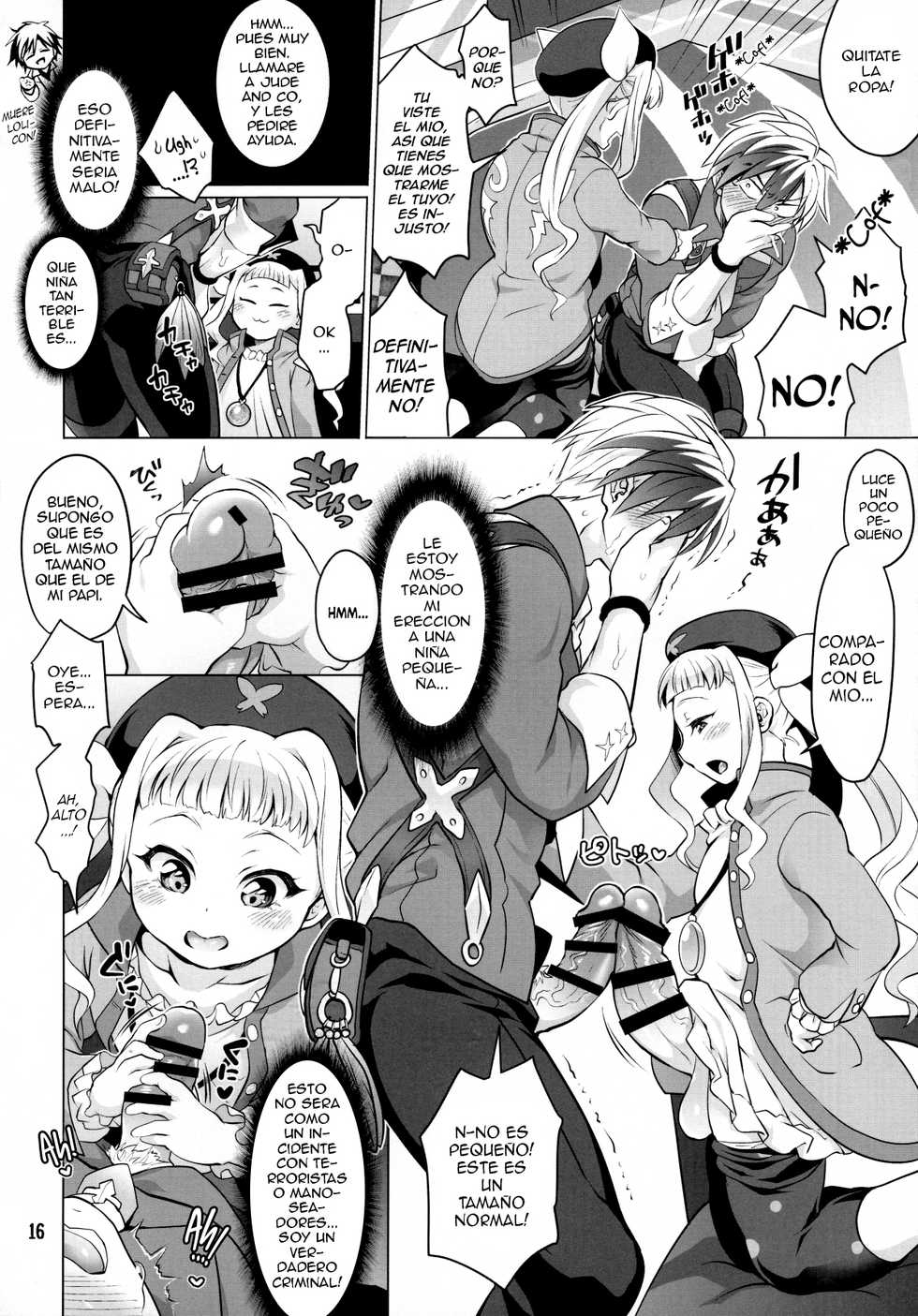 (C89) [Temparing (Tokimachi Eisei)] Futanari Elle to Ludger no Aibou Soup (Tales of Xillia 2) [Spanish] [ElMoeDela8] - Page 15