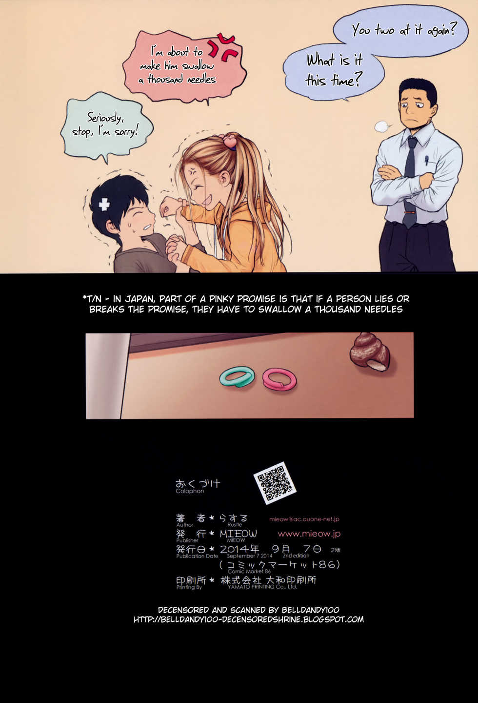 (C86) [Mieow (Rustle)] Little Girl 9 [English] [Team Koinaka] [Decensored] - Page 29