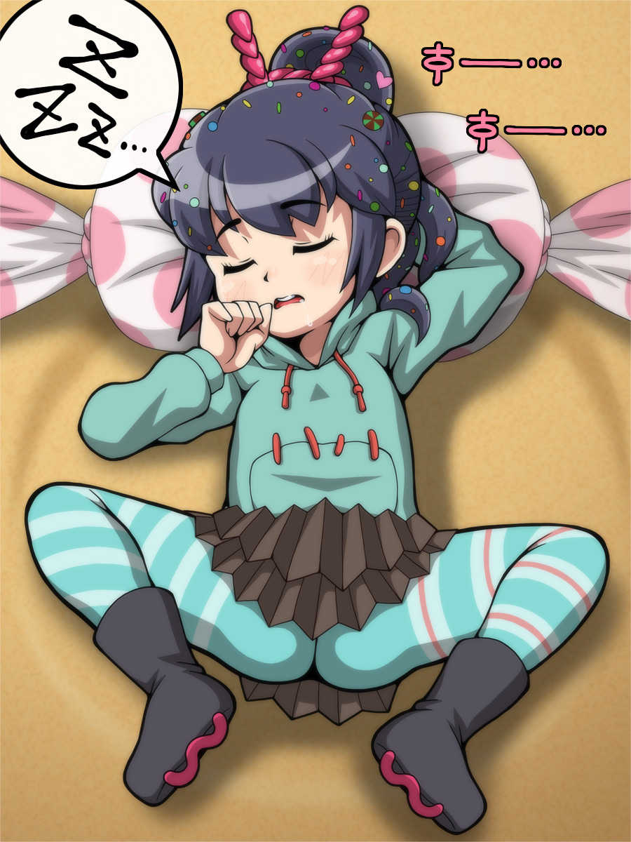 [T-ZOK] Vanellope-chan de Mushou ni Shikoritaku Naru Toki ga Imada ni Aru (Wreck-It Ralph) - Page 1