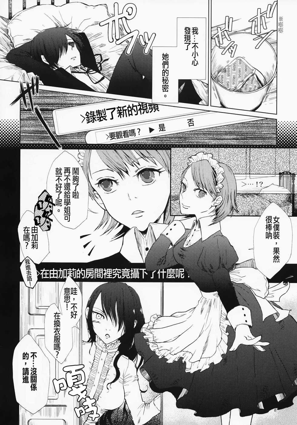 (C79) [flowerchildUEDA (FLOWERCHILD)] YURI SONA -Ougon no Ya- (Persona 3) [Chinese] [沒有漢化] - Page 8