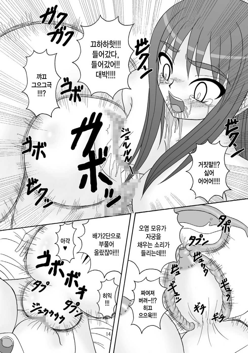 (C75) [Pintsize] Sukabane Hime 2 (Shikabane Hime) [Korean] - Page 14