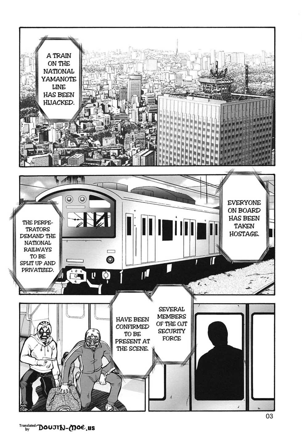 (C86) [Tsurikichi Doumei (Umedama Nabu)] Rape Want's (Rail Wars!) [English] {doujin-moe.us} - Page 2