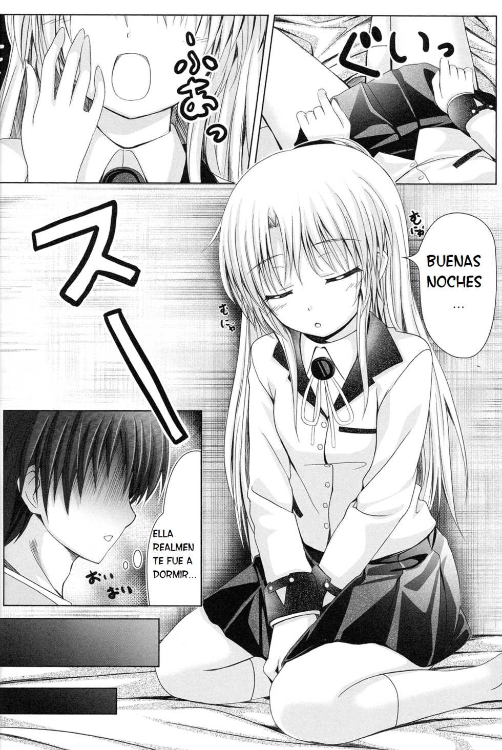 [Peroppoi Tokoro (Chobipero)] Tenshi no Oto! (Angel Beats) [Spanish] [Otakurinos FanSub] - Page 5