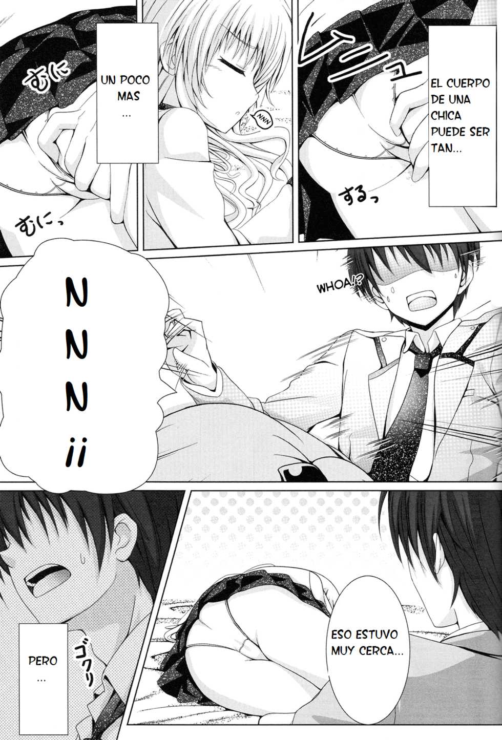 [Peroppoi Tokoro (Chobipero)] Tenshi no Oto! (Angel Beats) [Spanish] [Otakurinos FanSub] - Page 8