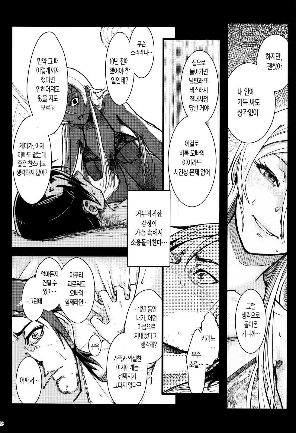 (C89) [Kayoudou (Matsuka)] Juunengo no Jinsei Soudan (Ore no Imouto ga Konna ni Kawaii Wake ga Nai) [Korean] - Page 30
