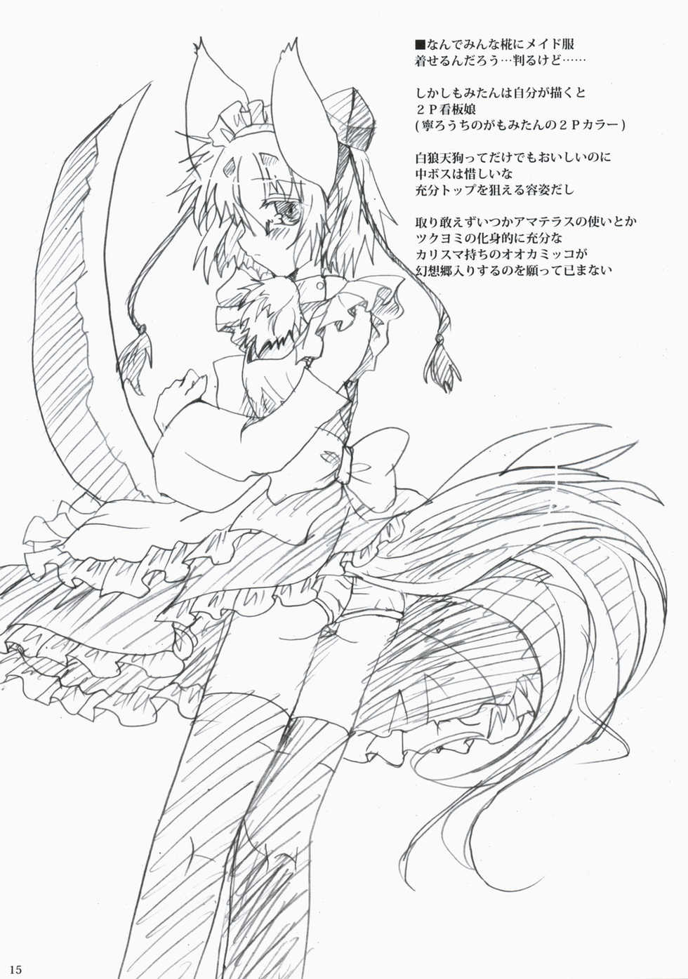 (Mimiket 19) [Burning Soul (Sakayaki)] Touhou Hon (Touhou Project) - Page 14