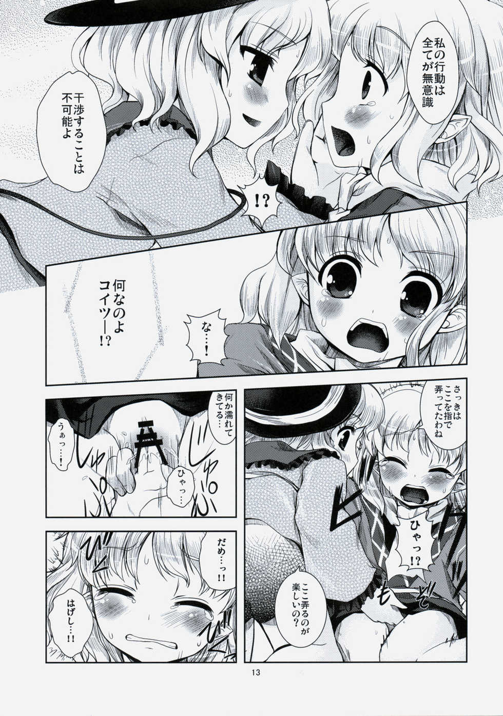 (C75) [Memoria (Tilm)] Koishiku naru Hodo Sonemashii!! (Touhou Project) - Page 12