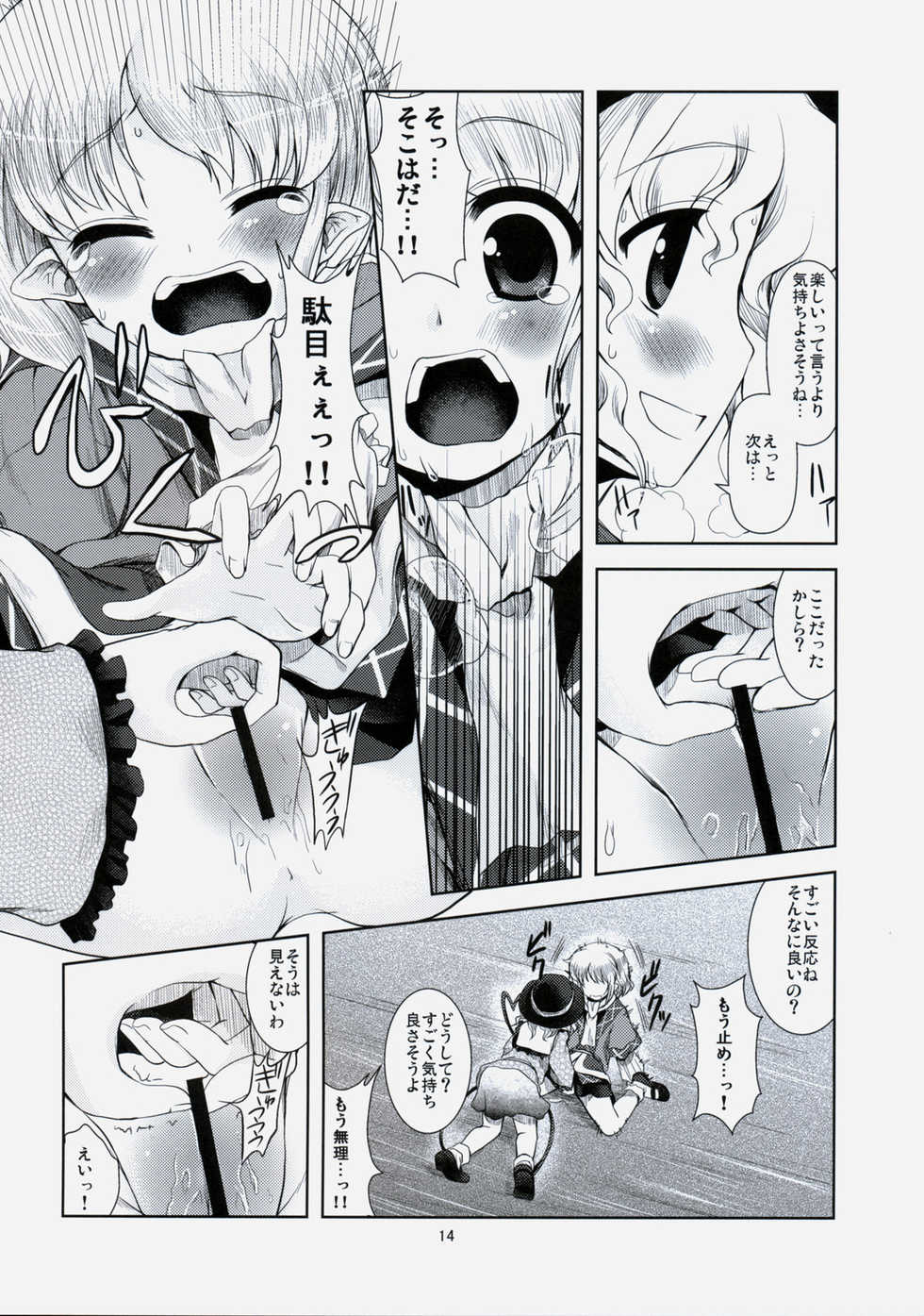 (C75) [Memoria (Tilm)] Koishiku naru Hodo Sonemashii!! (Touhou Project) - Page 13