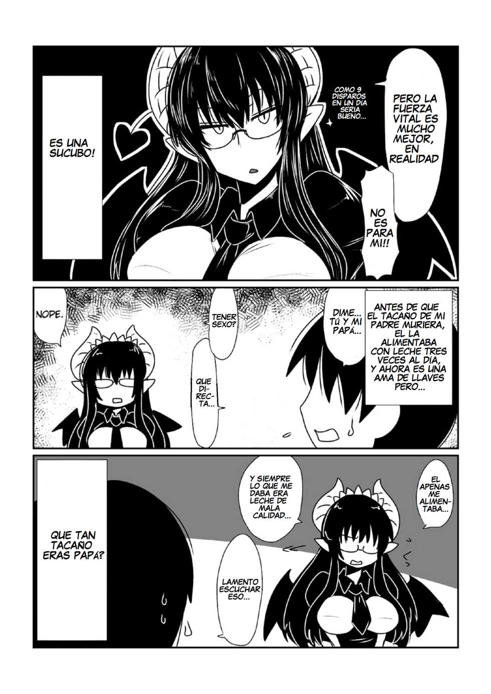 [Hroz] Succubus no Maid-san. | The Succubus Maid [Spanish] [Black Zero] [Digital] - Page 4