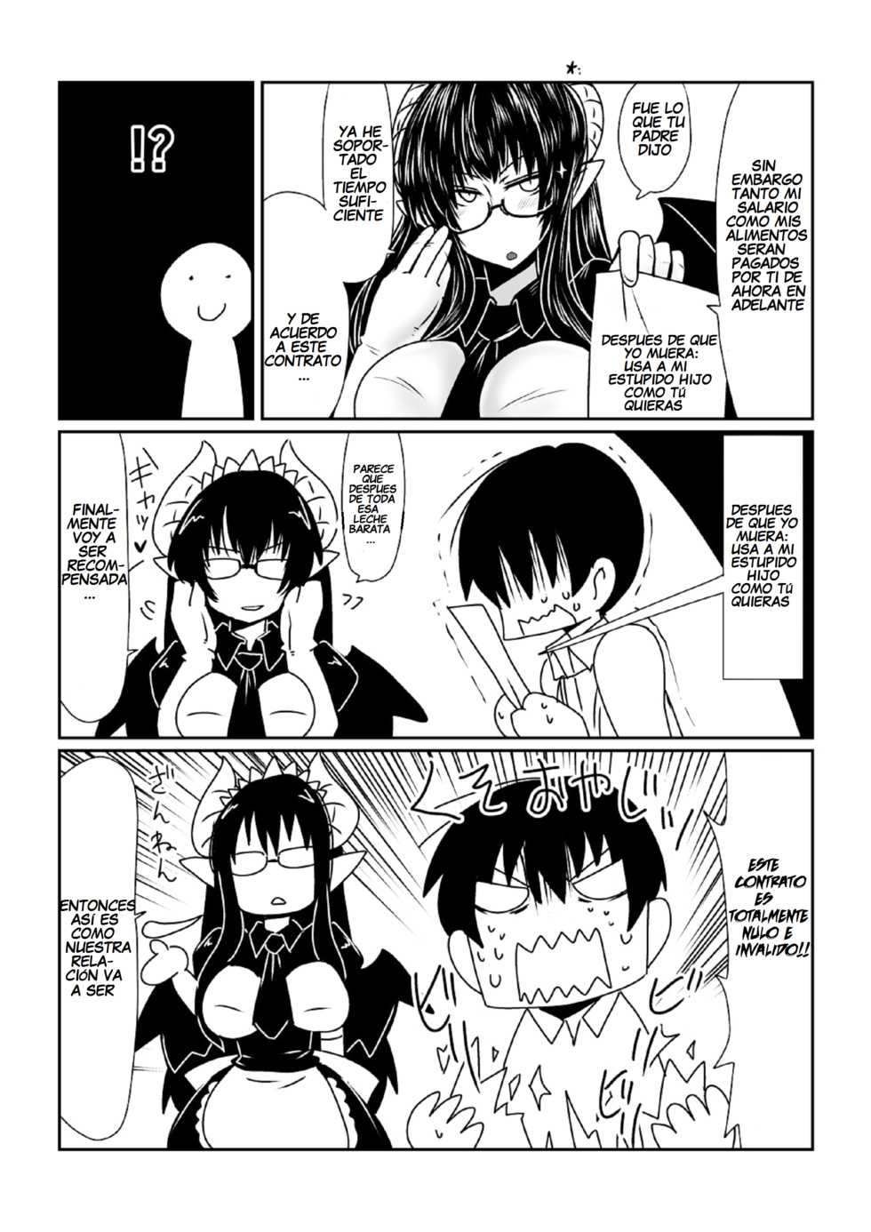 [Hroz] Succubus no Maid-san. | The Succubus Maid [Spanish] [Black Zero] [Digital] - Page 5