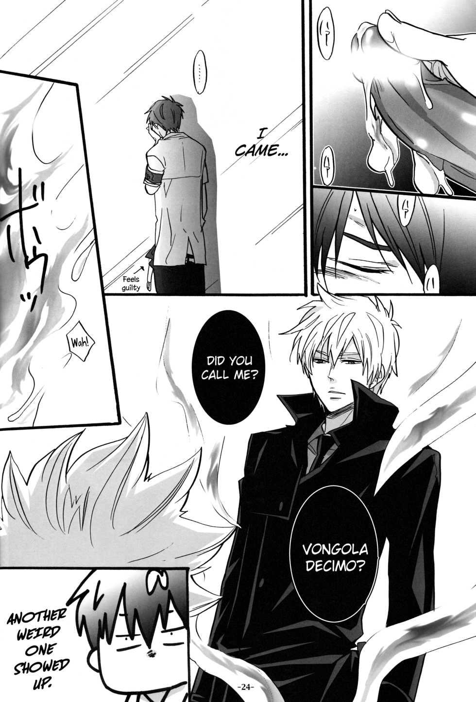 (C78) [7menZippo (Kamishima Akira)] 3P Murano Nyotaika Hen (Katekyo Hitman REBORN!) [English] [biribiri] - Page 24