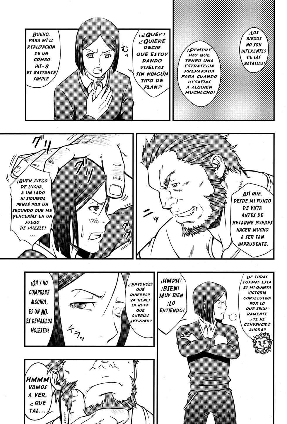 (Yarou Fes 2012) [Rycanthropy (Mizuki Gai)] Easy Rider - Facil Rider (Fate/Zero) [Spanish] [Tori-traducciones] - Page 4