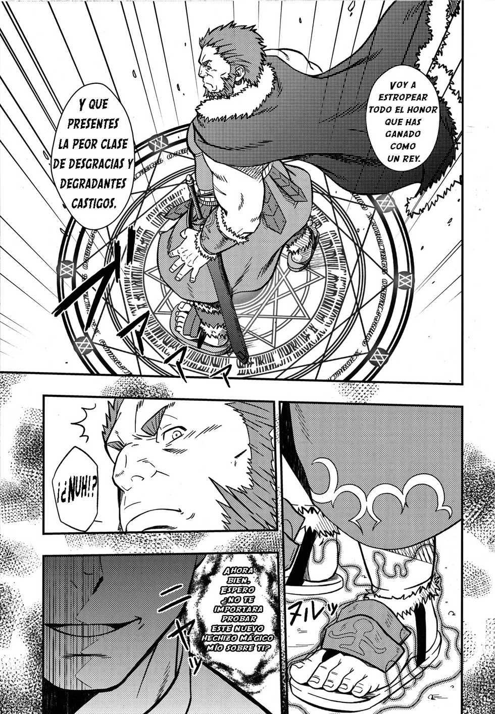 (Yarou Fes 2012) [Rycanthropy (Mizuki Gai)] Easy Rider - Facil Rider (Fate/Zero) [Spanish] [Tori-traducciones] - Page 12