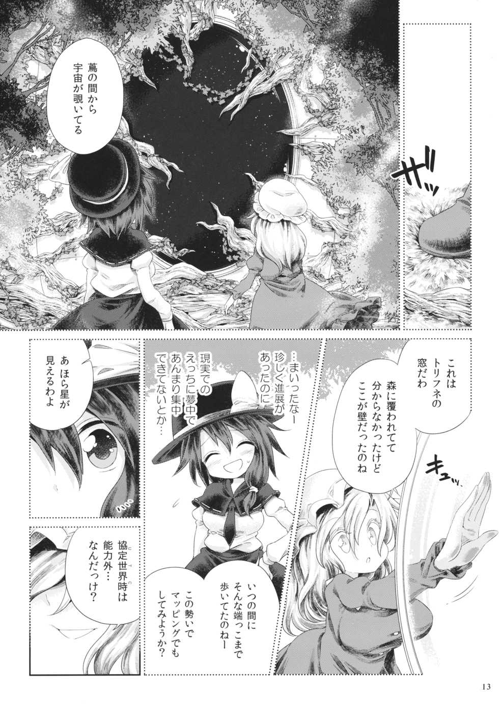 (Reitaisai 13) [Unmei no Ikasumi (Harusame)] Mugen Mikan (Touhou Project) - Page 12