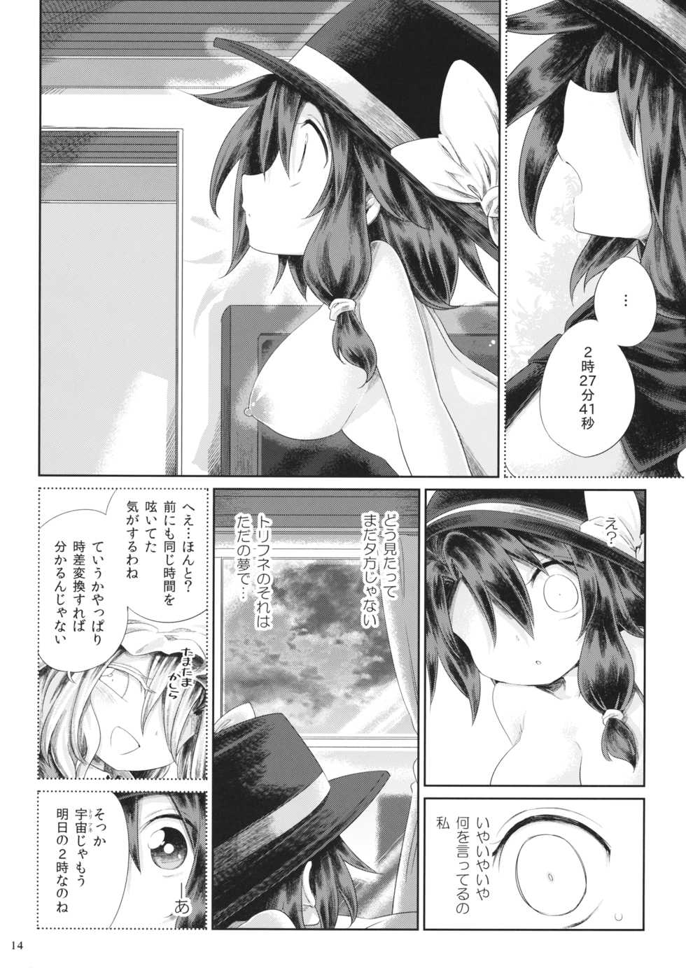 (Reitaisai 13) [Unmei no Ikasumi (Harusame)] Mugen Mikan (Touhou Project) - Page 13