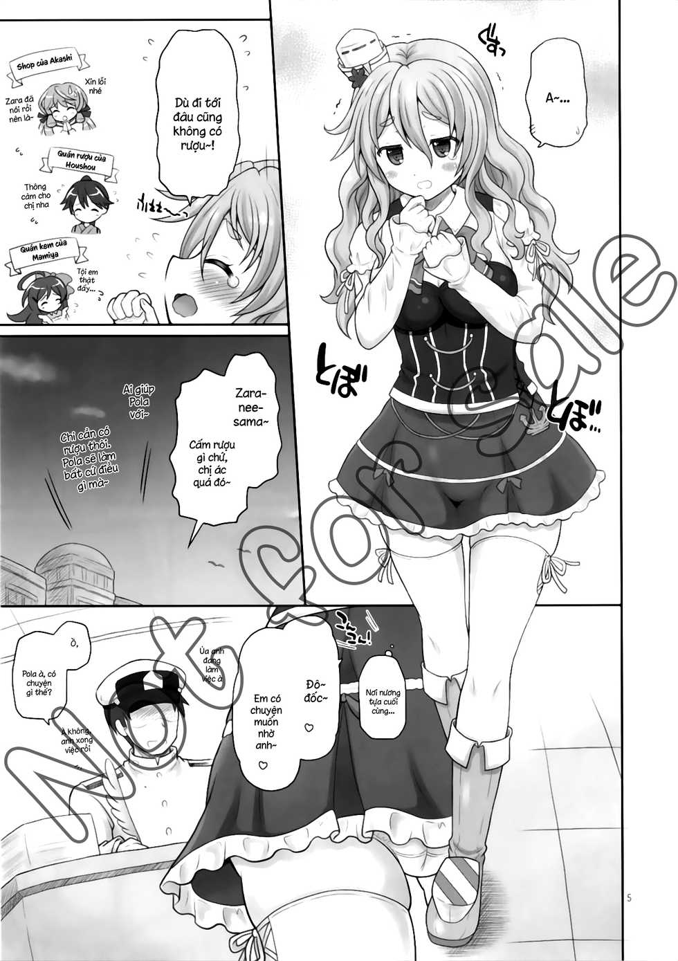 (SC2016 Summer) [Yudenakya Nama-Beer (Uzura no Tamago)] Pola wa Kizuna o Fukumetai (Kantai Collection -KanColle-) [Vietnamese Tiếng Việt] [XXX inc] - Page 5