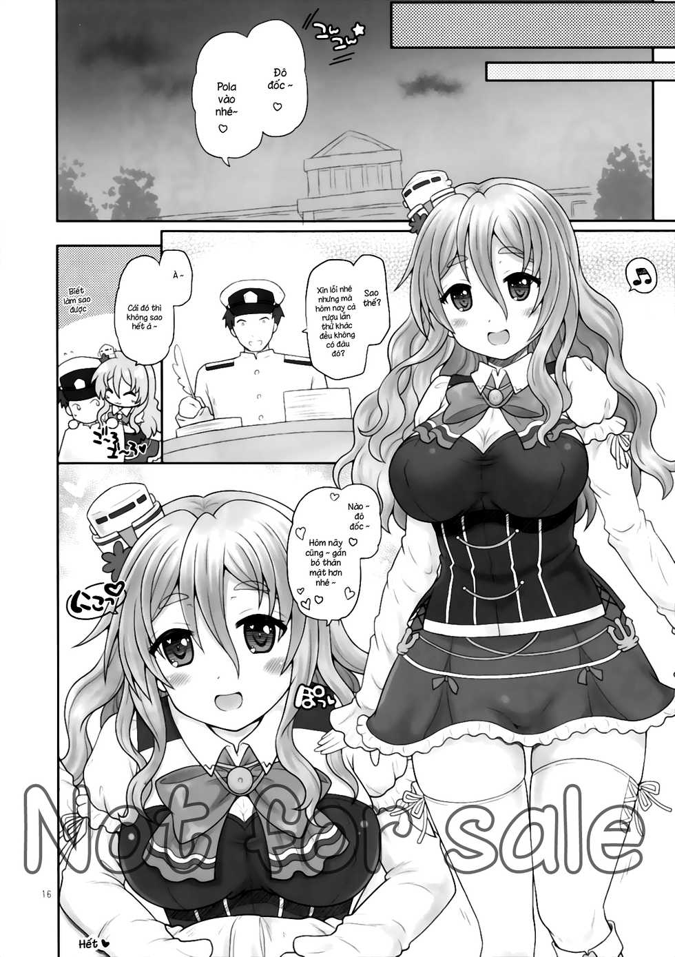 (SC2016 Summer) [Yudenakya Nama-Beer (Uzura no Tamago)] Pola wa Kizuna o Fukumetai (Kantai Collection -KanColle-) [Vietnamese Tiếng Việt] [XXX inc] - Page 16
