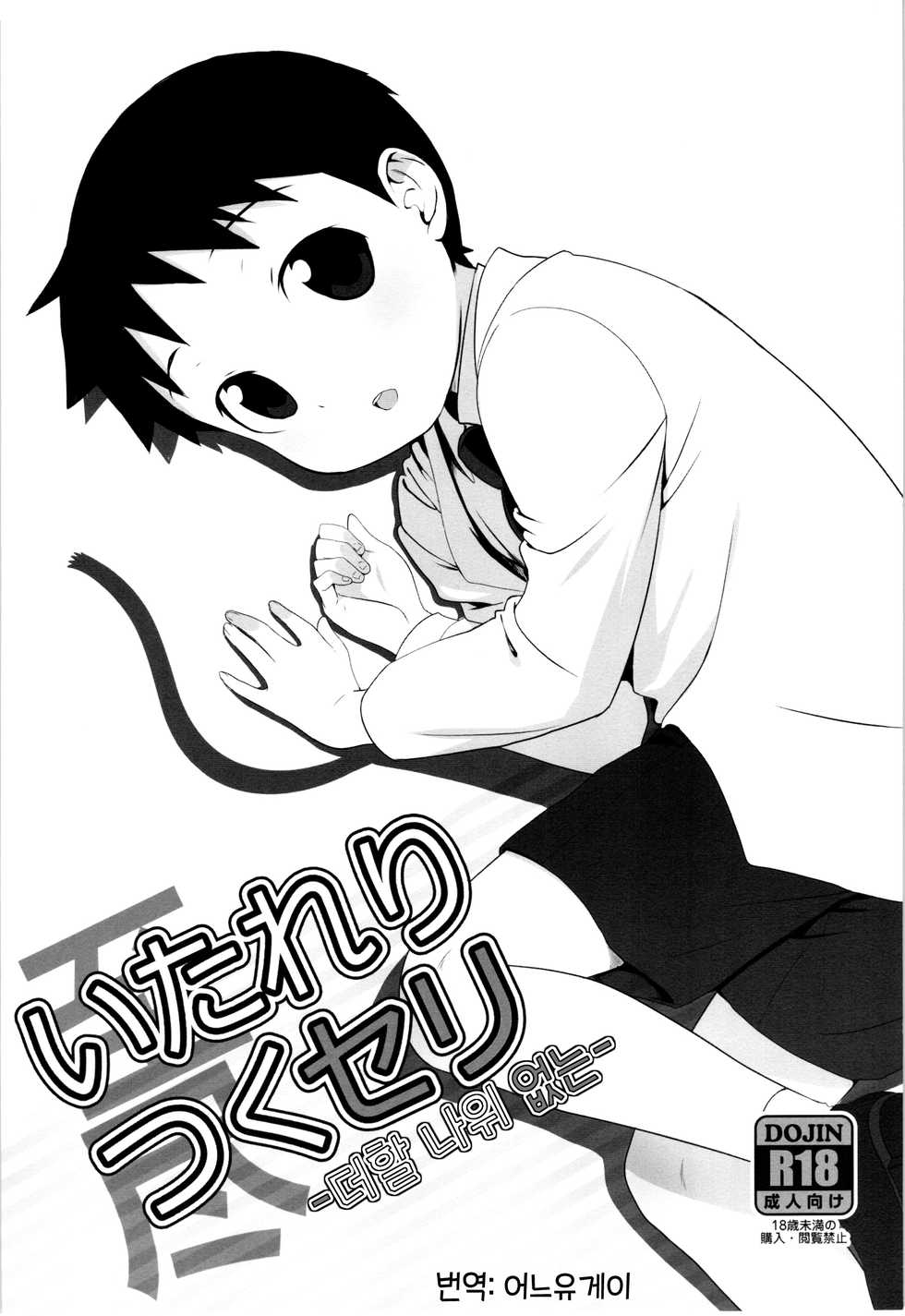 (Shota Scratch SP4) [Yabure Kabure (Agemon)] Itareritsuku Seri | 더 할 나위 없는 (Fullmetal Alchemist) [Korean] [어느유게이] - Page 1