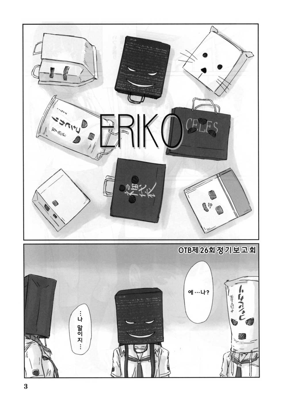 (C72) [G's Studio (Kisaragi Gunma)] ERIKO (KimiKiss) [Korean] [Project H] - Page 3