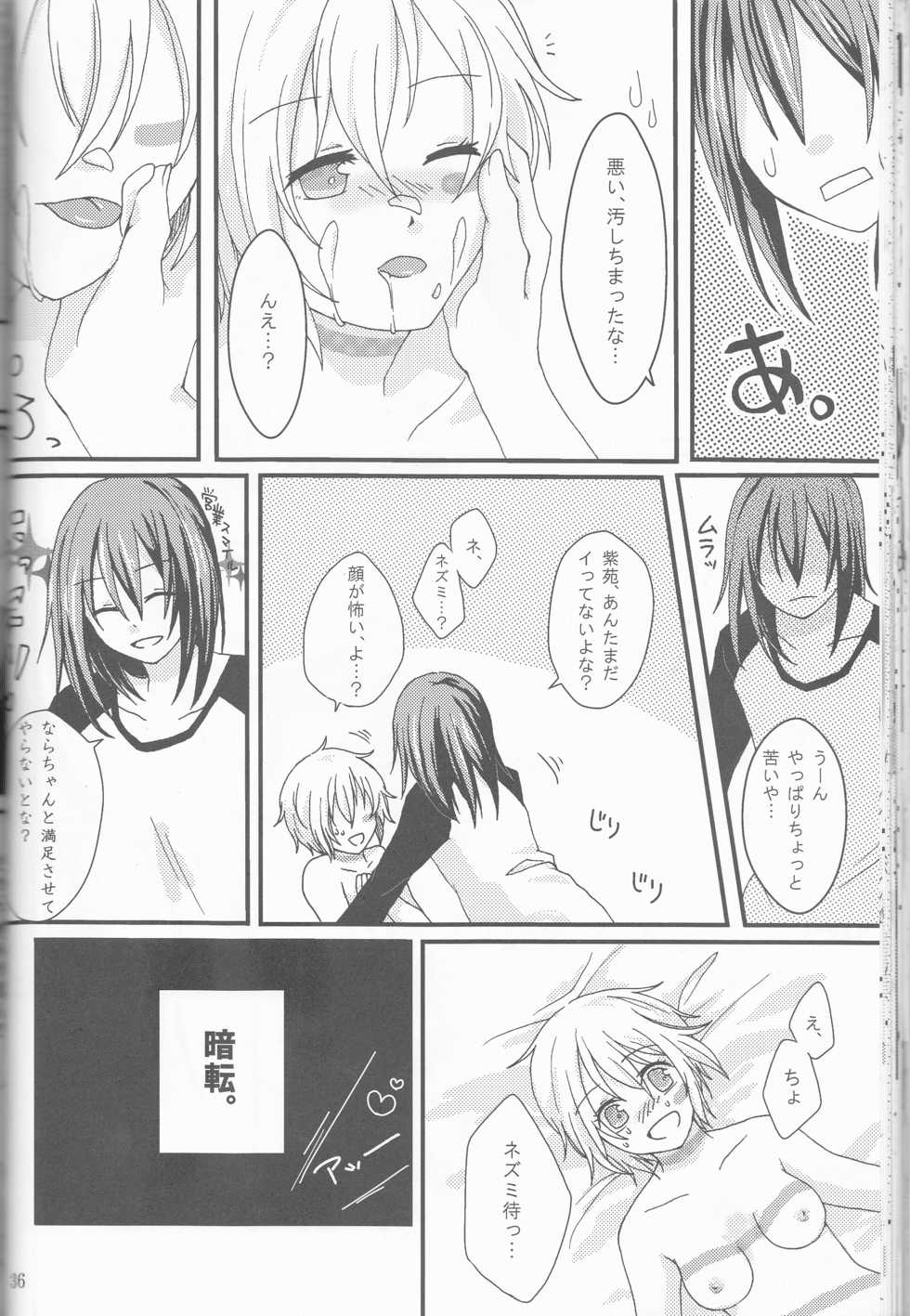 (C82) [CYBER ARK (Various)] Kimi no koto o motto shiritai (NO.6) - Page 36