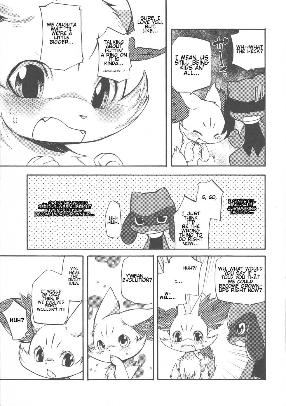 (C89) [Dogear (Inumimi Moeta)] Korekara wa Zutto Issho | From Now On, We'll Always Be Together (Pokémon Mystery Dungeon) [English] - Page 8