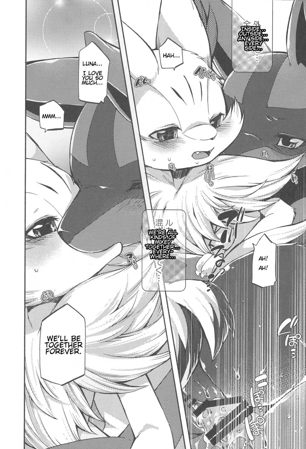 (C89) [Dogear (Inumimi Moeta)] Korekara wa Zutto Issho | From Now On, We'll Always Be Together (Pokémon Mystery Dungeon) [English] - Page 22