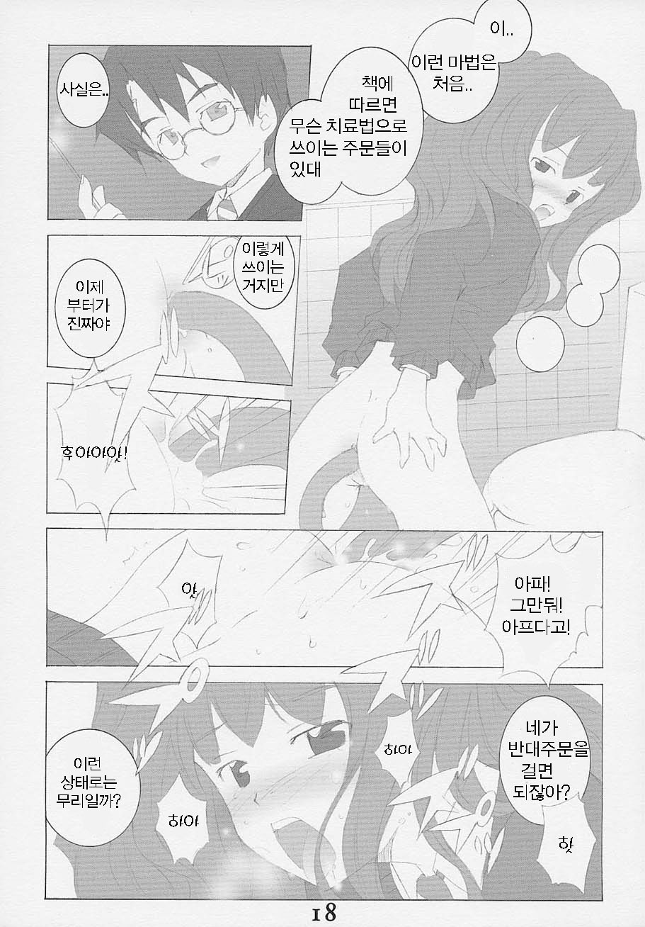 (SC15) [Kyougetsutei (Miyashita Miki, Mochizuki Nana)] Oh My Honey! (Harry Potter) [Korean] - Page 17