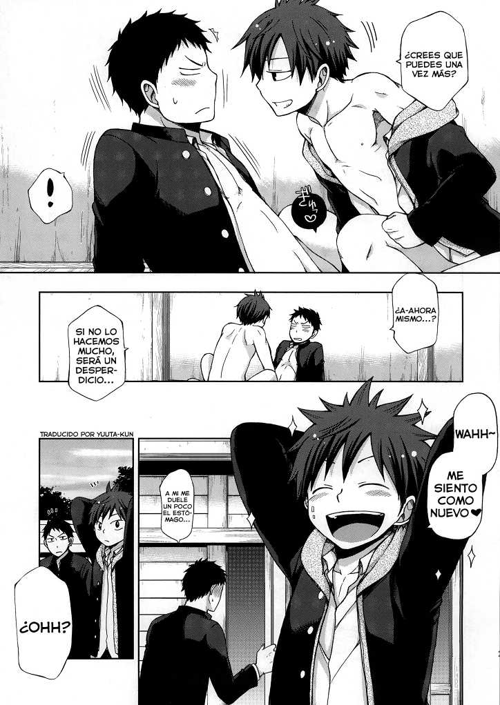 (Shota Scratch 27) [CHIN-UP (Pocchi)] Osananajimi to Doko de Sex Suru ka Nitsuite. [Spanish] [Yuu-Translations] - Page 22