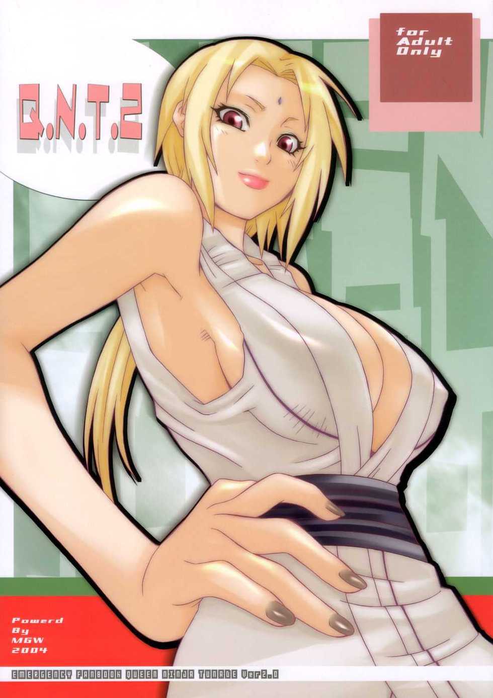 (C66) [MGW (Isou Doubaku)] Q.N.T.2 - Queen Ninja Tsunade 2 (Naruto) [Russian] [﻿izvratnik] [Incomplete] - Page 1