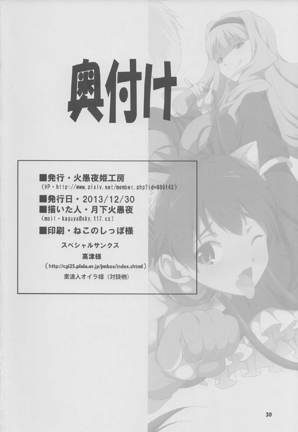 (C85) [Kaguya Hime Koubou (Gekka Kaguya)] THE iDOL M@STER Hayassuka!? Sunday (THE iDOLM@STER) [Spanish] [ElMoeDela8] - Page 29