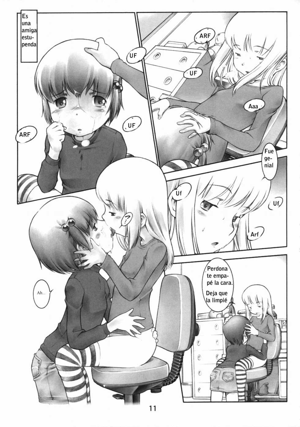 (C69) [Mayonnaise Bakufu (Sekihan)] Oshiri Kids 12 [Spanish] - Page 10