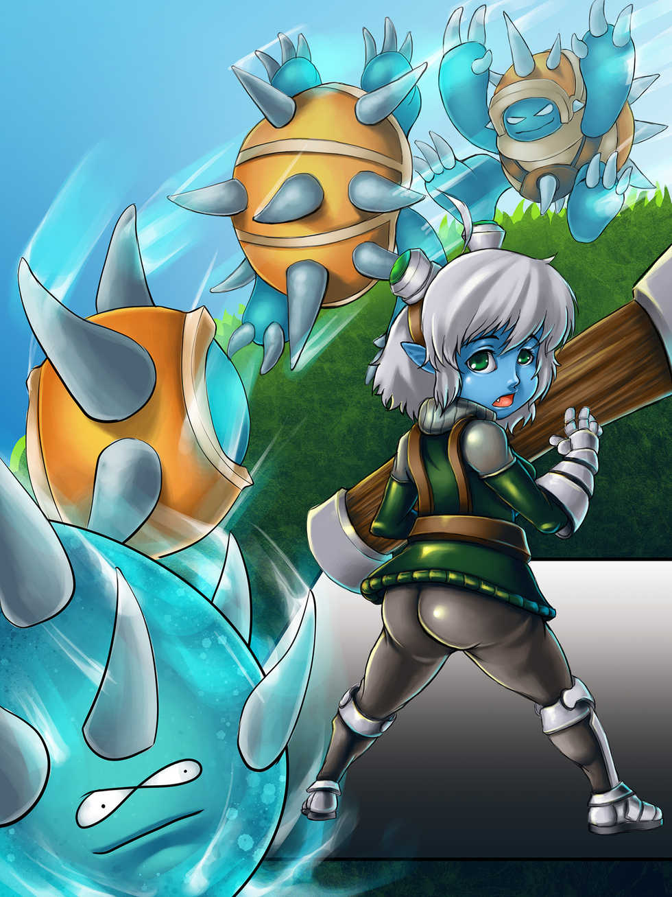 [eamund] Tristana Comic Redraw (League of Legends) - Page 1
