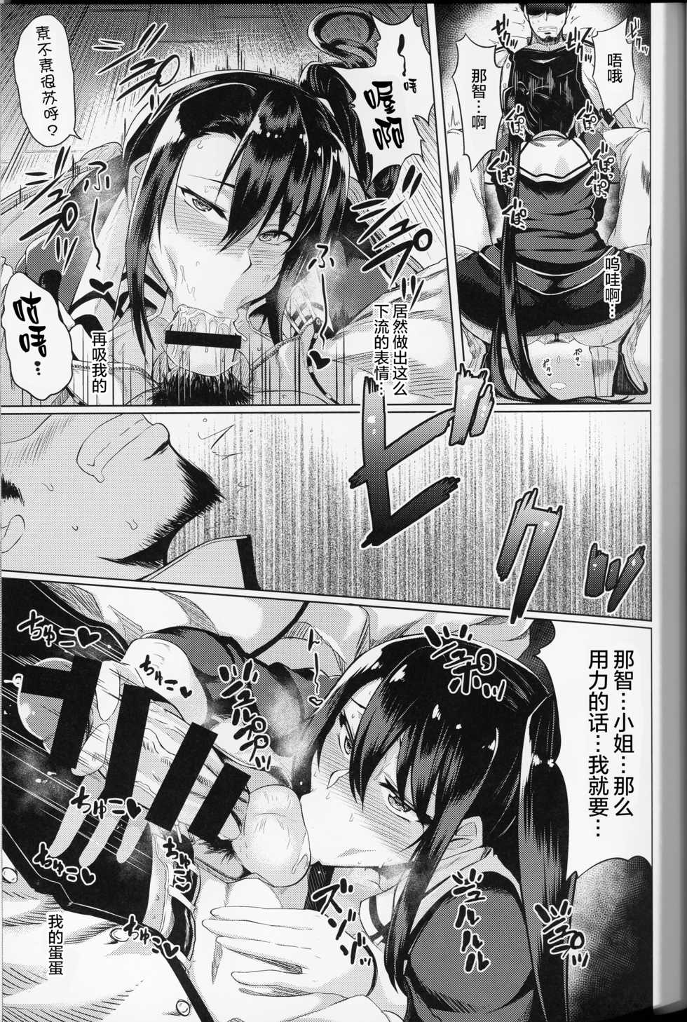 (C88) [Drill Biyori (Meicha)] Yotta Nachi-san to H Suru Hon | 与醉酒的那智小姐做羞羞的事 (Kantai Collection -KanColle-) [Chinese] [丧尸汉化] - Page 9