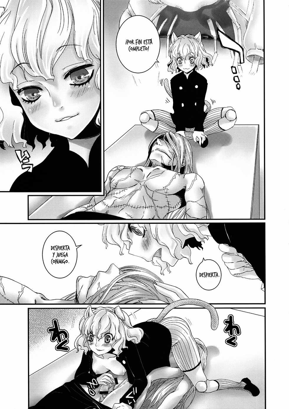 (C78) [Queen Of VANILLA (Tigusa Suzume)] PITOU-NYAN x PITOU-NYAN (HUNTER x HUNTER) [Spanish] - Page 4