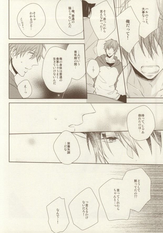 (Renai Survival) [CASHLAIM (Haru)] Itadakimasu Gochisousama (Free!) - Page 20