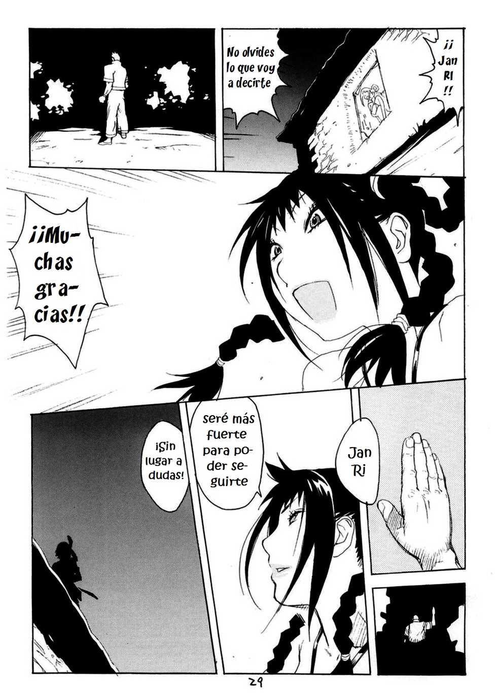 (C66) [Hatahata Factory (Kotoyoshi Yumisuke)] XXX IV (Dead or Alive) [Spanish] [ganstatrad] - Page 28