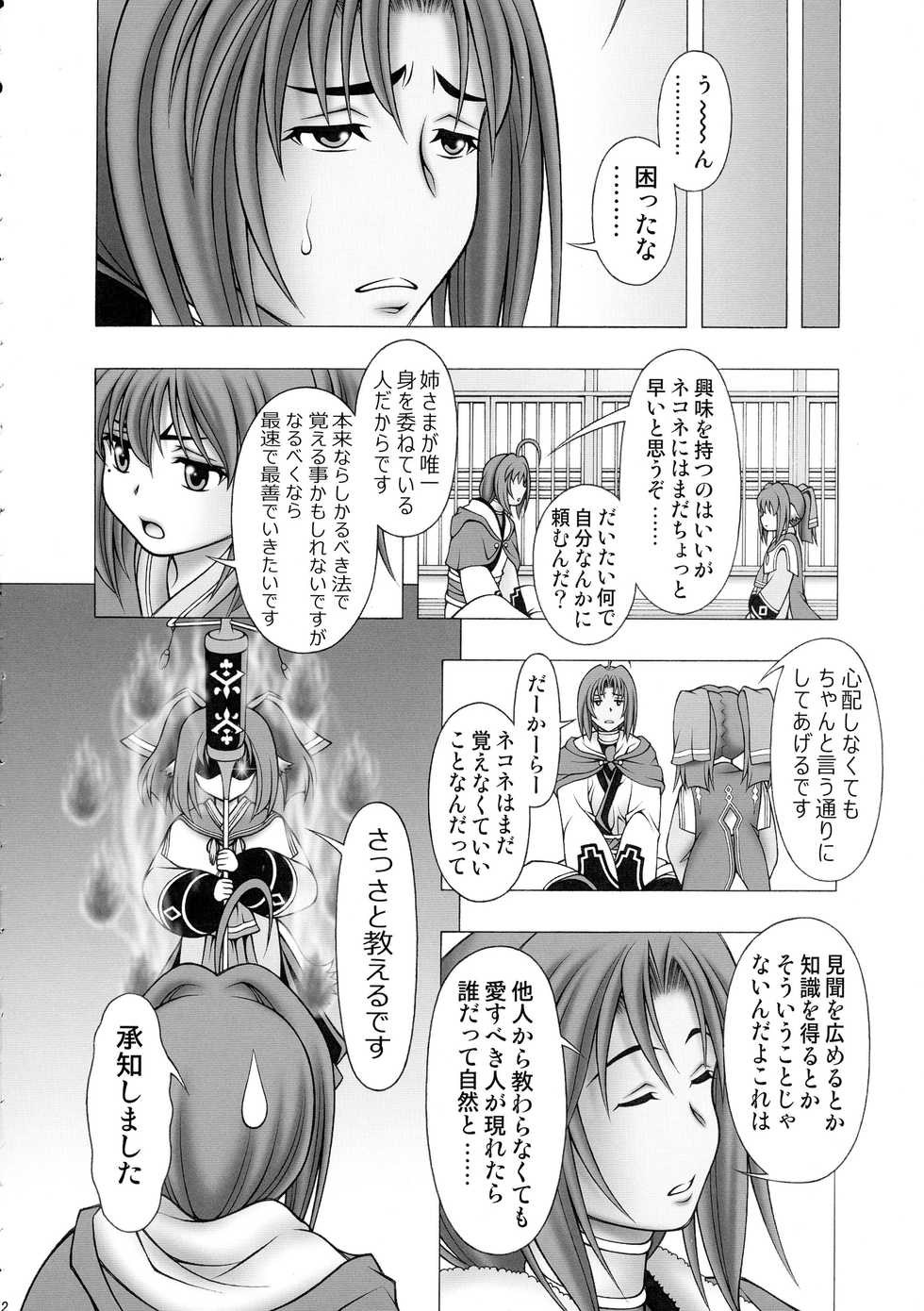 (COMIC1☆10) [Studio Wallaby (Seishinja)] Kuon to Nekone to Anna Koto (Utawarerumono Itsuwari no Kamen) - Page 12