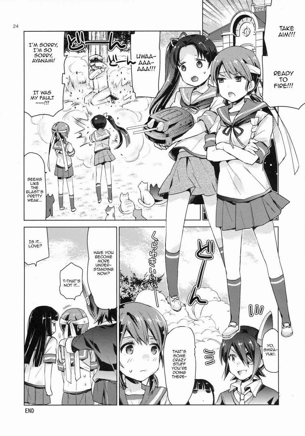 [Aihara Otome (Nyoriko)] Shirayuki to Koi suru Hibi (Kantai Collection -KanColle-) [English] {Cutegirls} [2015-05-26] - Page 23