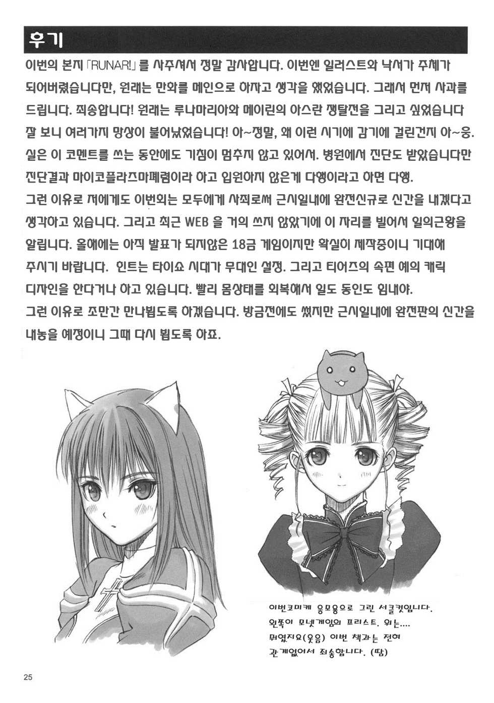 (C68) [T2 ART WORKS (Tony)] RUNAR! (Gundam SEED DESTINY) [Korean] - Page 24