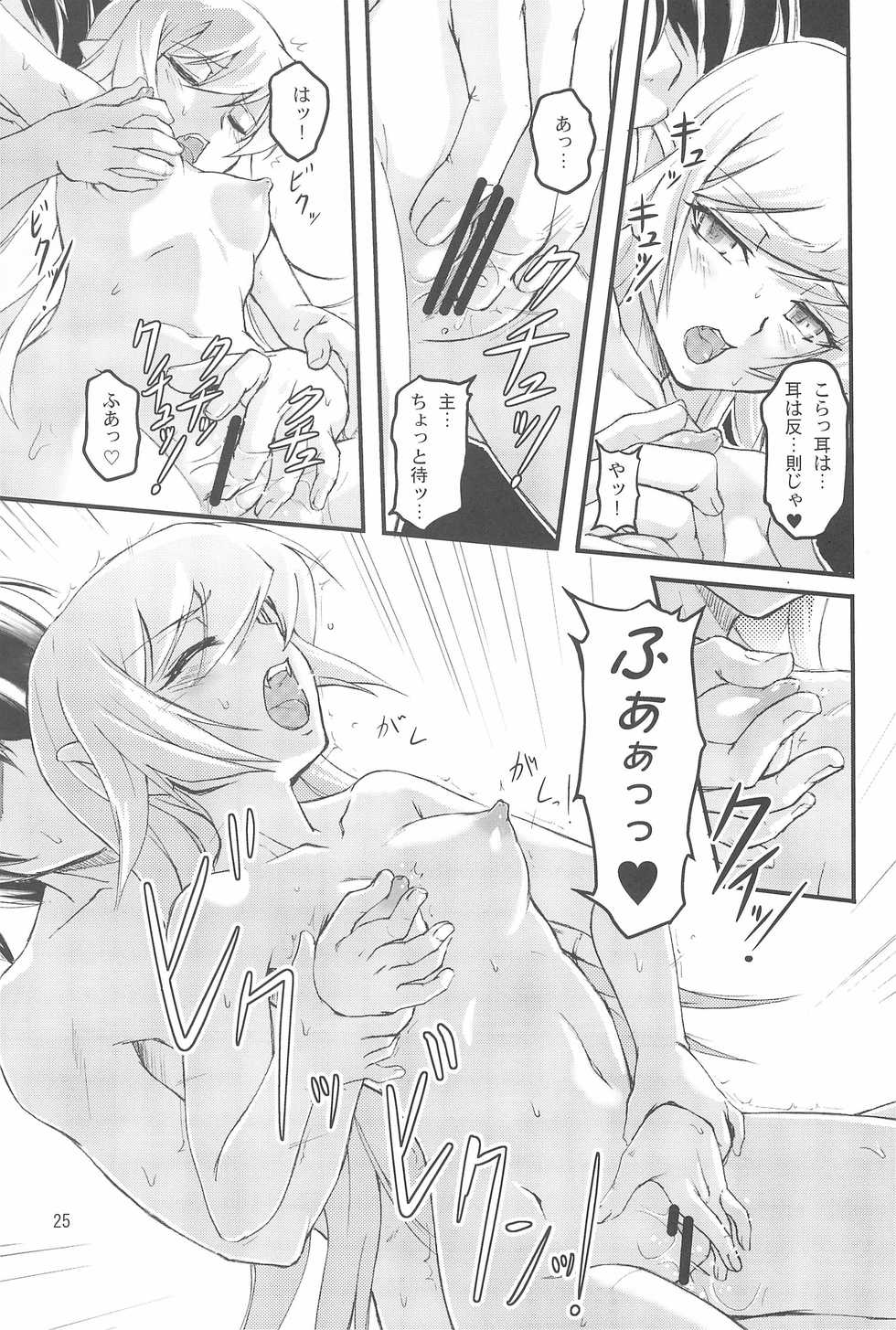 (C77) [Joukitei (Urase Shioji)] Zekka Bijin (Bakemonogatari) - Page 25