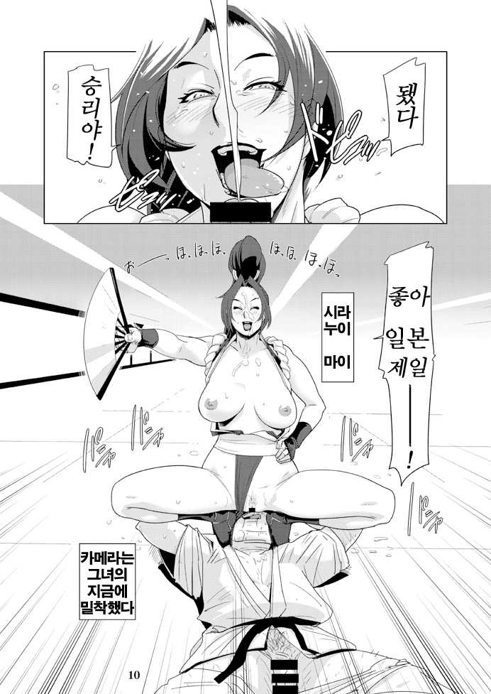 (C87) [Eromafia (Edo Shigezu)] Shiranui Mai Mitchaku 24-ji (King of Fighters) [Korean] [UpNUP] - Page 11