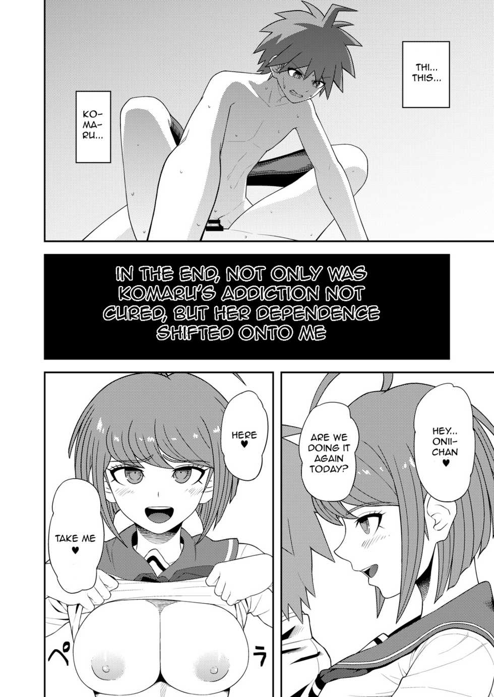 (C88) [Niji wo Machinagara (Biwa)] Chuudoku Shoujo (Danganronpa) [English] - Page 18