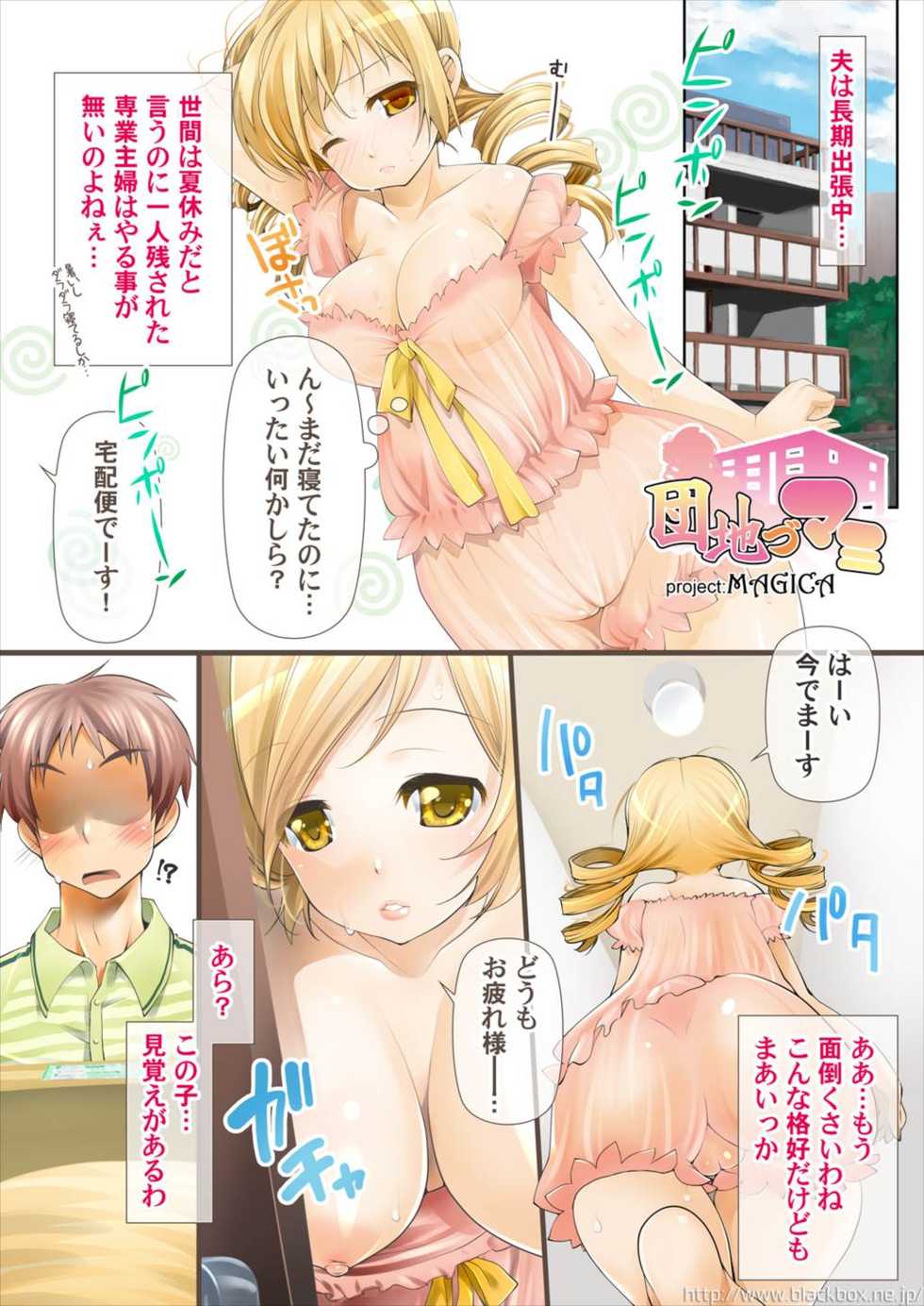 (CT20) [BlackBox (Fukufukuan)] Irodori -Danchi Zumami- (Puella Magi Madoka Magica) - Page 2