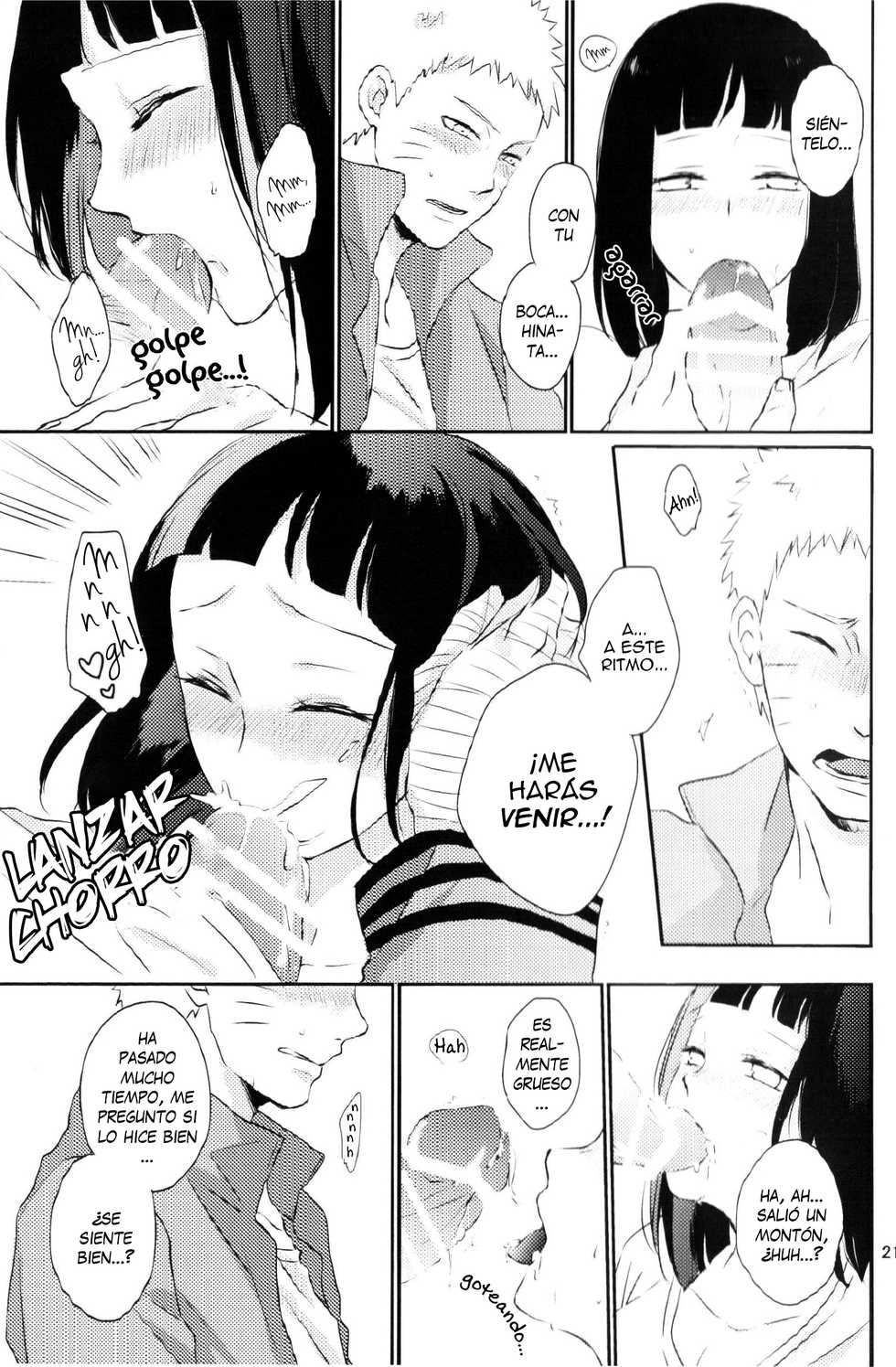 (Zennin Shuuketsu 2) [nora (kaori)] Fujin no Oshigoto. (NARUTO) [Spanish] - Page 20