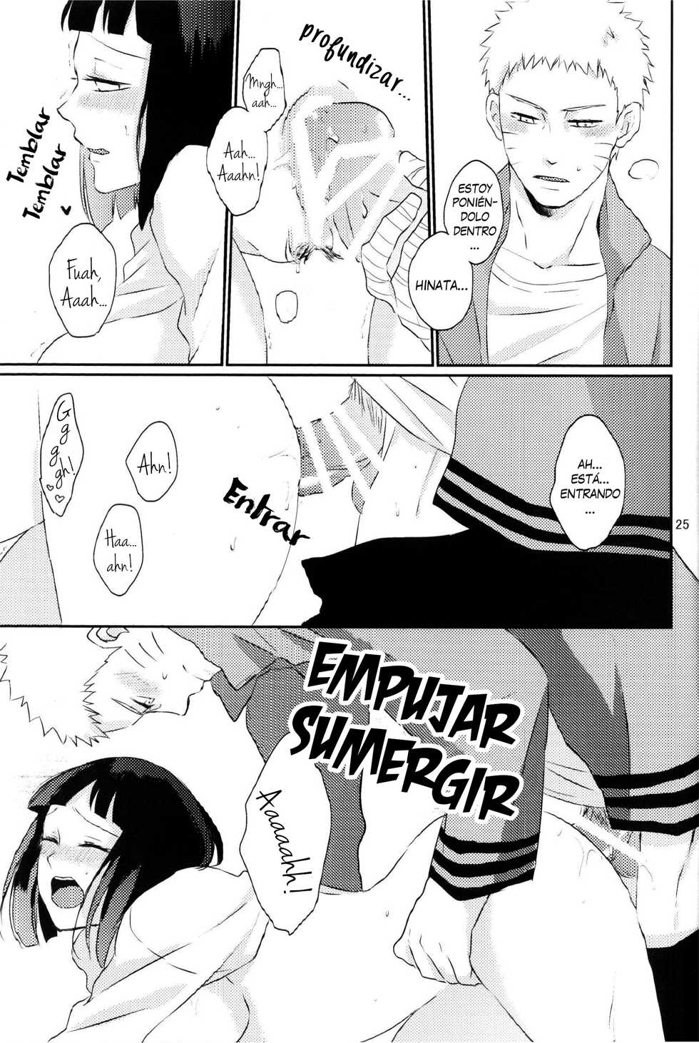 (Zennin Shuuketsu 2) [nora (kaori)] Fujin no Oshigoto. (NARUTO) [Spanish] - Page 24