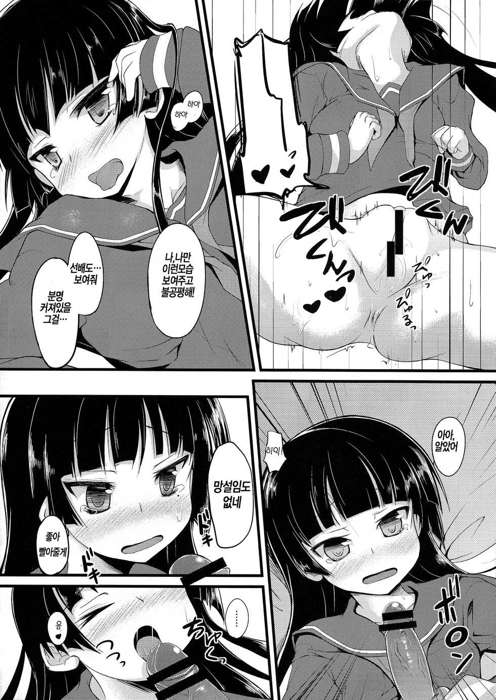 (C82) [Windtone (Safi)] Kuroneko Chuni Kiroku (Ore no Imouto ga Konna ni Kawaii Wake ga Nai) [Korean] [존시나] - Page 13