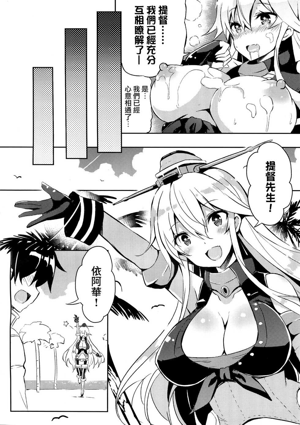 [odin (Kurokawa IZUMI)] CUTE GIRL! THE AMERICAN! (Kantai Collection -KanColle-) [Chinese] [無毒汉化组] - Page 22