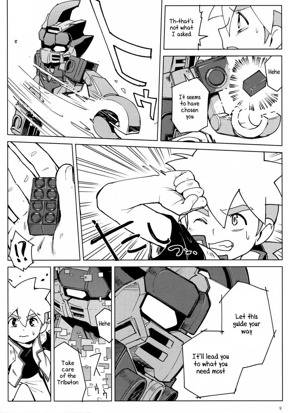 [Nimoya (Nimoyu)] Tenmou Kaikai Tenkai Knights Chooki Mason Tenkai Hon (Tenkai Knights) [English] {Shotachan} [2015-03-15] - Page 8